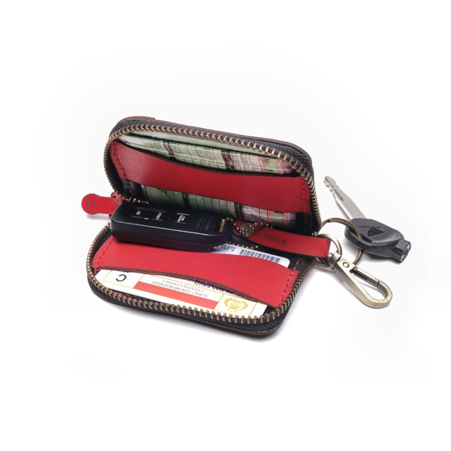 Dompet Stnk Kulit Asli Keyless Wallet - PKC1154