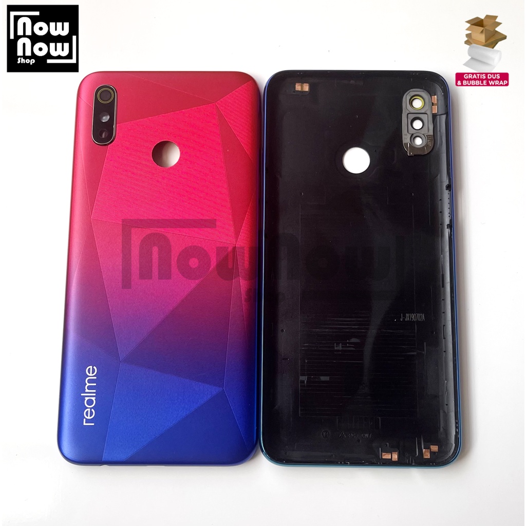 Backdoor Tutup Belakang Baterai Backcover Back Casing Housing Realme 3 RMX1825 RMX1821 1821 Cover Belakang