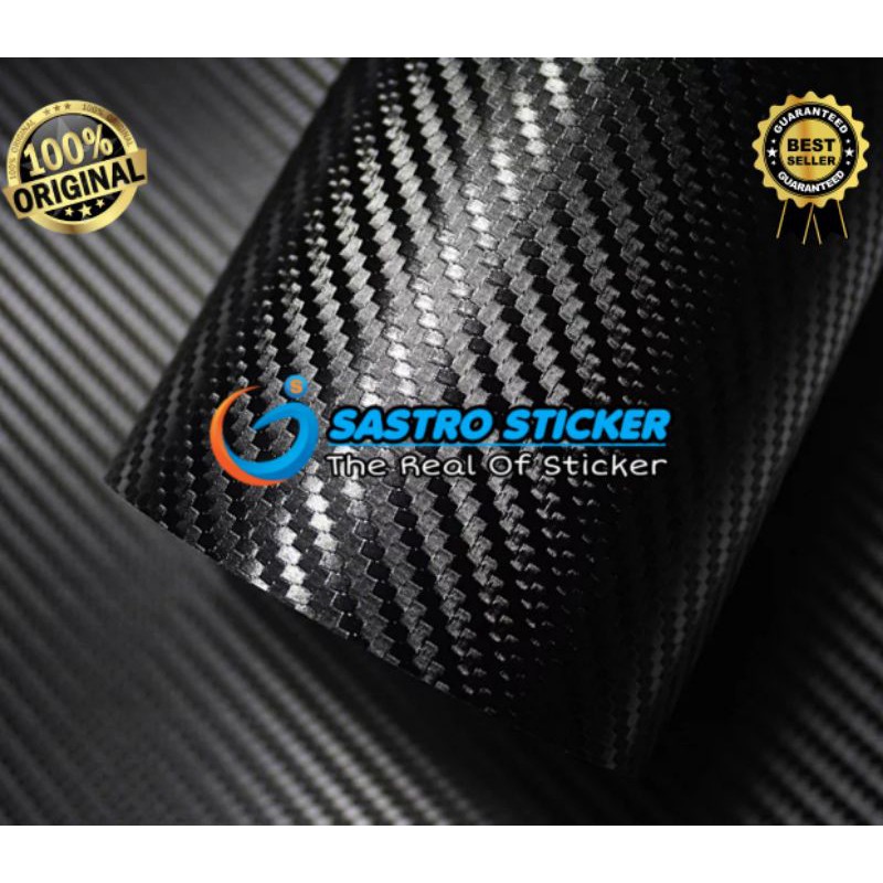 STICKER SKOTLET KARBON 3D HITAM/SKOTLET CARBON 3D/SKOTLET BODY KASAR