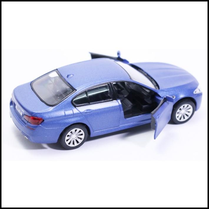 Rmz City Diecast Bmw M5 Matte Blue 5 Inch Freewheel - 5699005