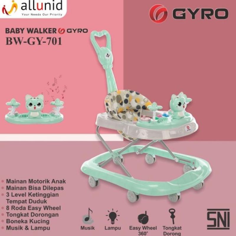 Baby Walker Space Baby Spacebaby SB 511 / SB511 / GYRO 701 / GYRO 702 / GY701 / GY702  ada dorongan BEST SELLER