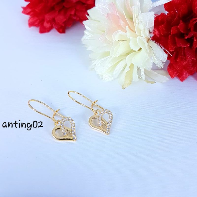 Anting titanium import kode 03,awet,tahan lama