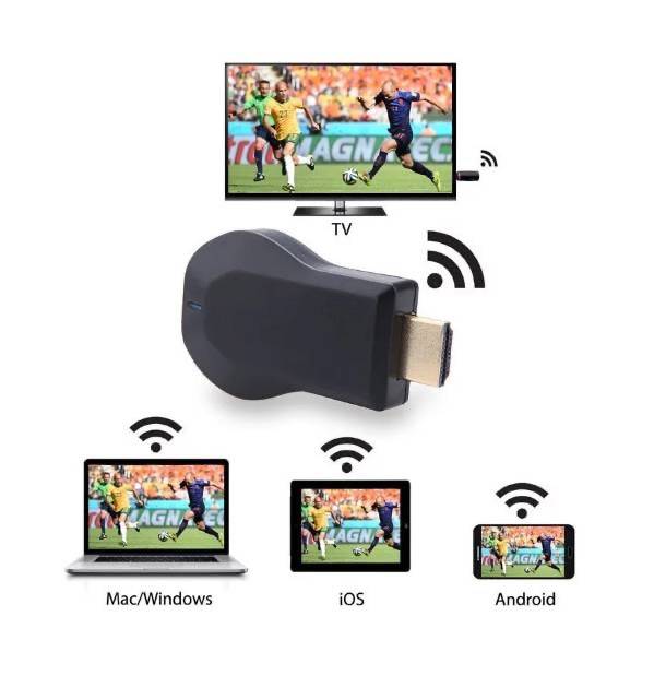 ANYCAST M4 PLUS HDMI DONGLE USB WIRELESS/TV DISPLAY RECEIVER WIFI MIRACAST EZCAST AIRPLAY