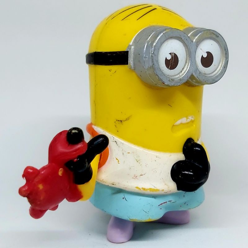 Figur Minion Mata Dua - Topper Kue/Pajangan