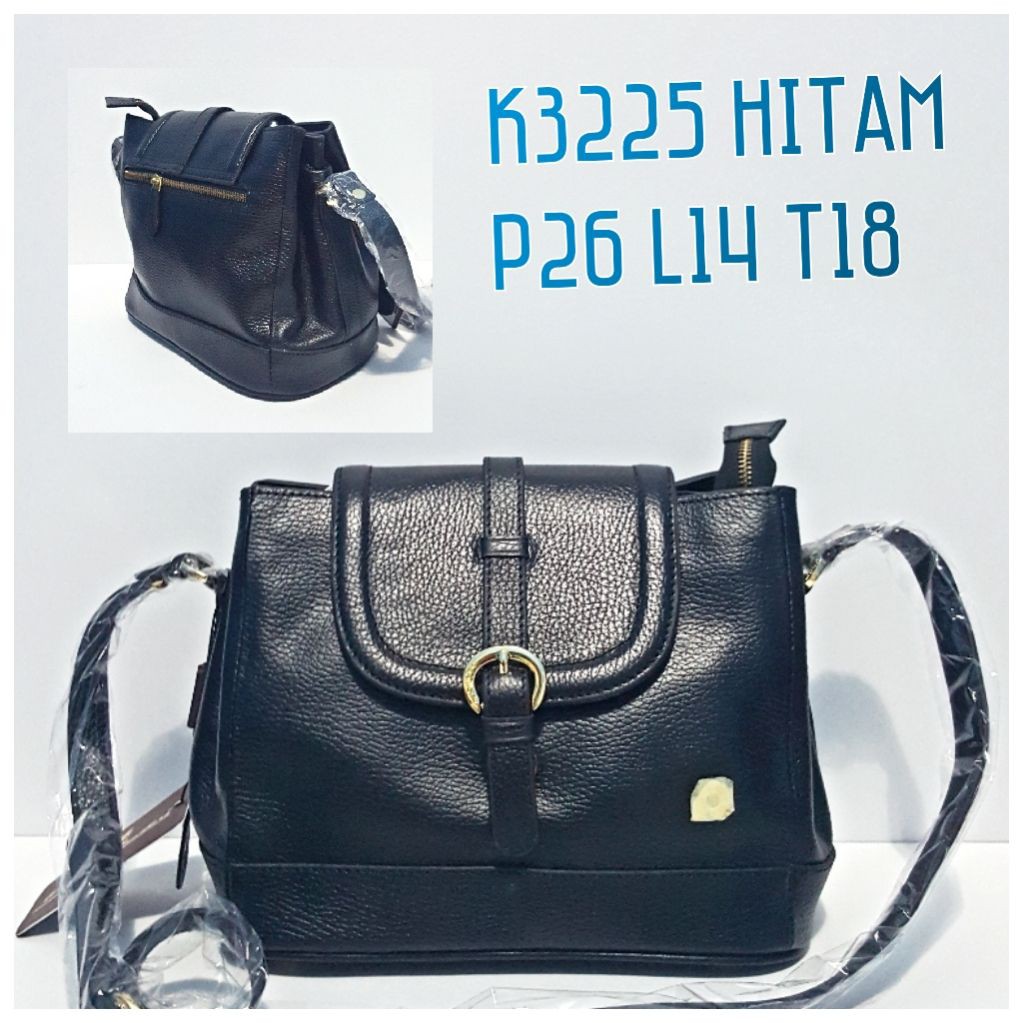 Tas Papillon Original K3225 Hitam