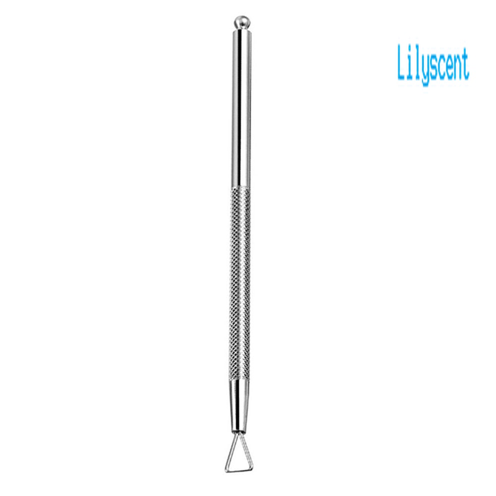 Alat Pembersih Kutek UV Gel Bahan Stainless Steel Untuk Manicure