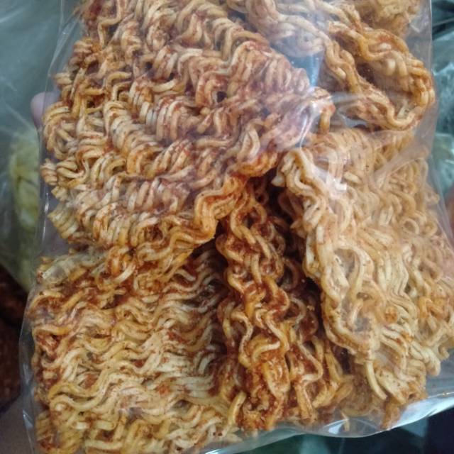 Cemilan Bandung Mie Kering Pedas Shopee Indonesia