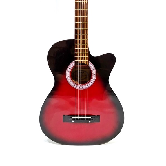 Gitar Akustik Pemula Tipe F310 P Warna Sunburst Model Coak Senar String Murah Jakarta buat Belajar