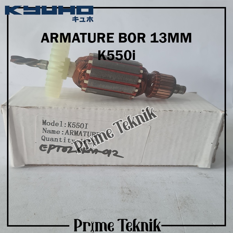 Armature Bor Kyuho 10mm 13mm k450D k550i Angker Bor Kyuho 10 mm 13 mm