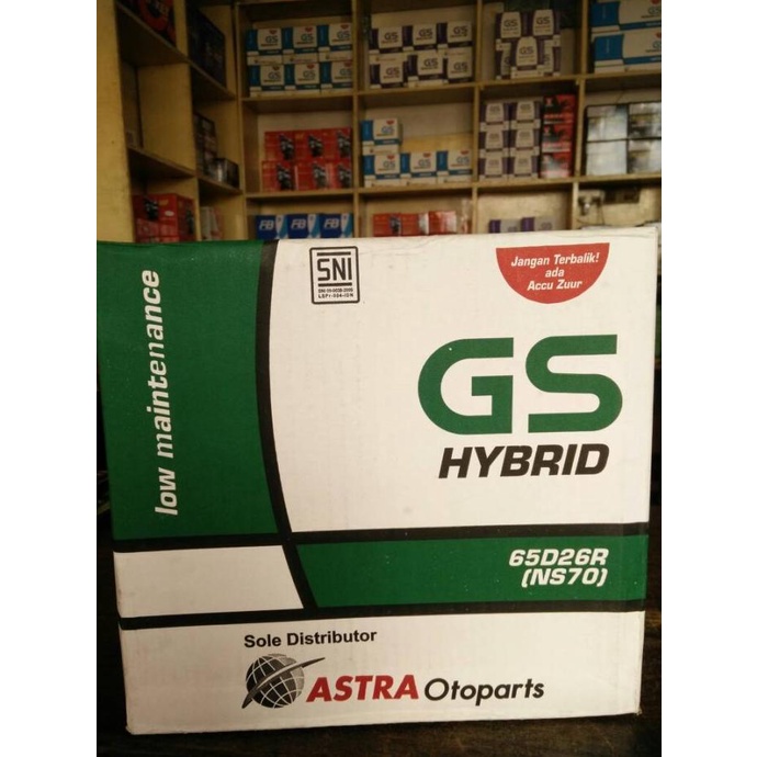 Aki Mobil Isuzu Panther Diesel NS70 GS Astra Hybrid Aki Basah electra87 Segera Dapatkan