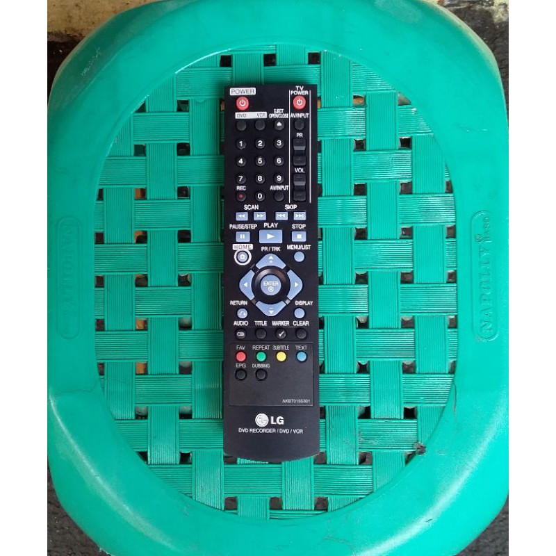 REMOTE DVD RECORDER-DVD-VCR SERI AKB73155301 ORIGINAL