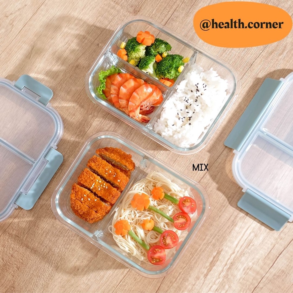 Little Dimple Split Lunch Box - 1Pcs