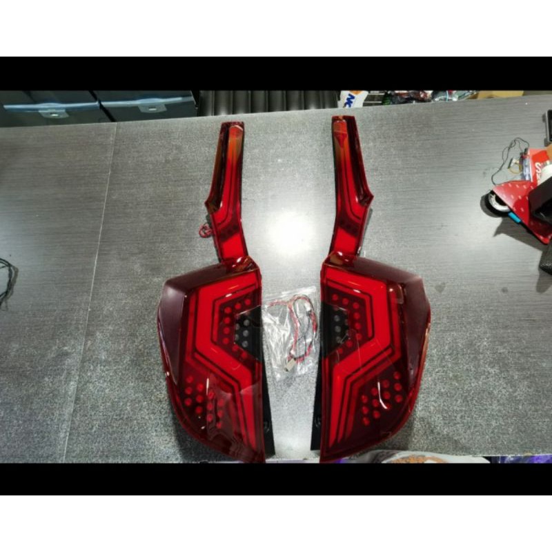 stoplamp jazz gk5 custom led lampu jazz gk5