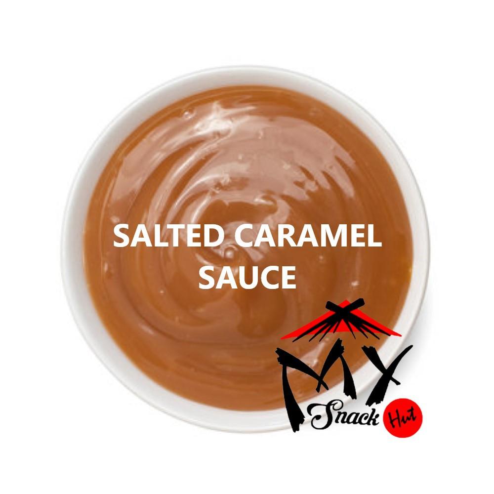 

SALTED CARAMEL SAUCE 100GR - SAUS KARAMEL ASIN - SAOS TOPPING TOPING MINUMAN DESSERT SALT CARAMEL HALAL MUI Berkualitas