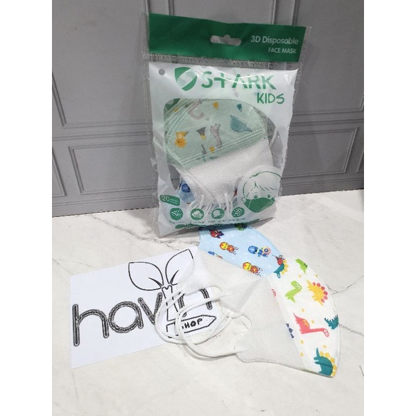 MASKER ANAK LUCU model DUCKBILL/DISPOSABLE MASK/MASKER ANAK BTS BT21 KF94-DUCKBILL An COWO-20