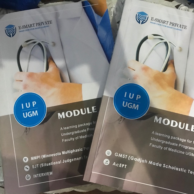 PRELOVED MODULE IUP BUKU MODUL IUP UGM E SMART KEDOKTERAN GMST MMPI