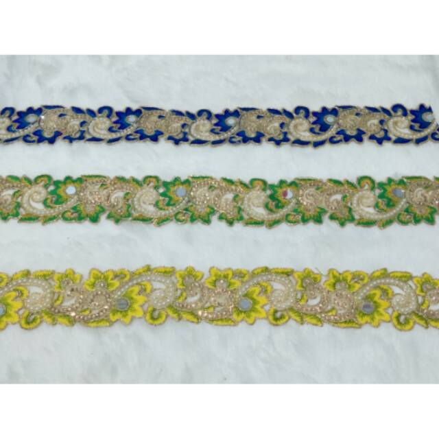 RENDA BAJU PERMATA METERAN