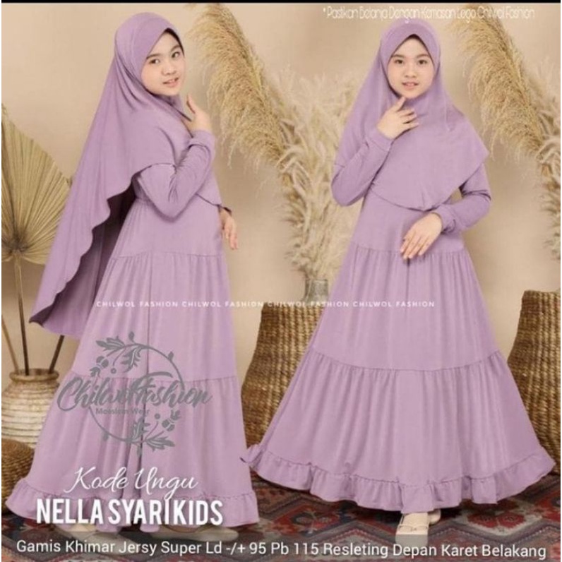 Baju anak syari baju muslim anak gamis anak