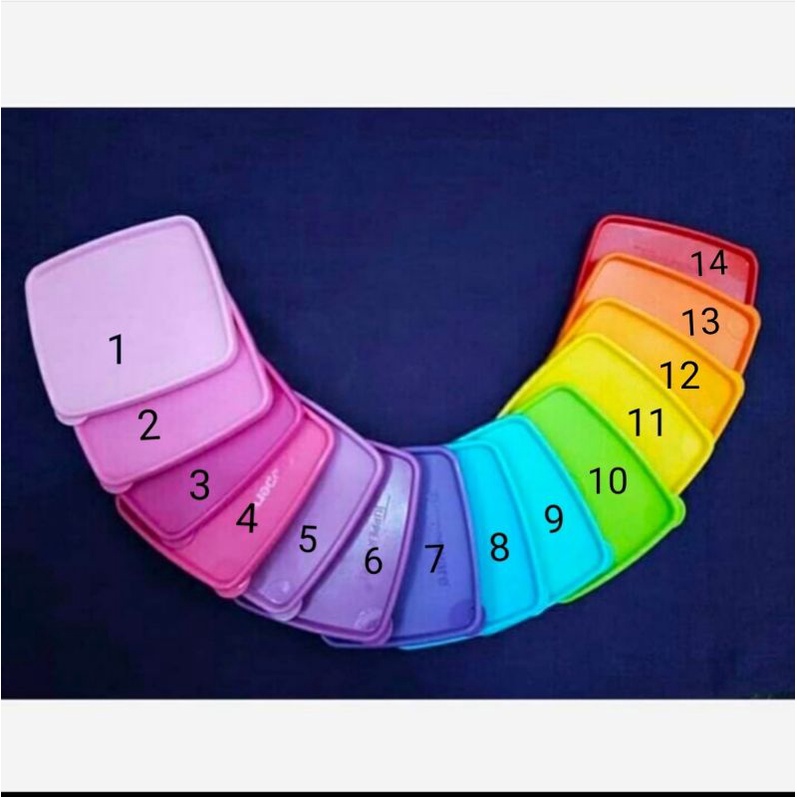 Seal(tutup)Square round Tupperware(1)