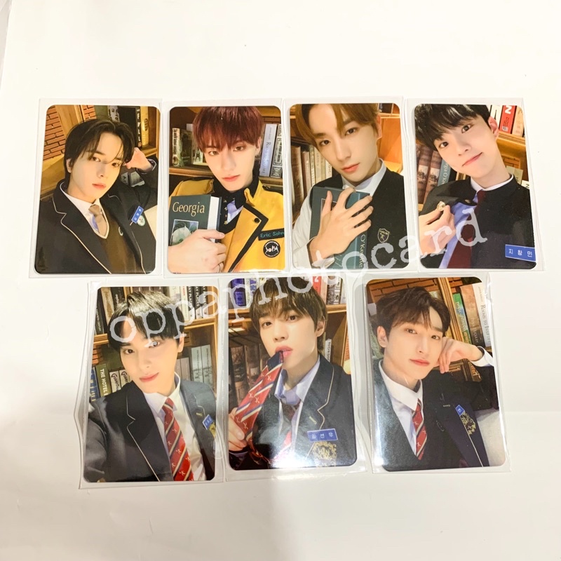 [READY] Official Photocard The Boyz Maverick Makestar 3 Younghoon Eric Hyunjae Q Haknyeon Sunwoo San