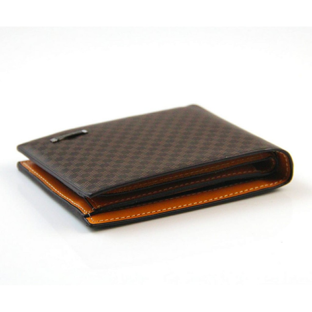 DOMPET PRIA IMPORT PENDEK LIPAT KULIT COKLAT MURAH PREMIUM BRANDED ORIGINAL ROBERTO WA051B7 ASLI ORI