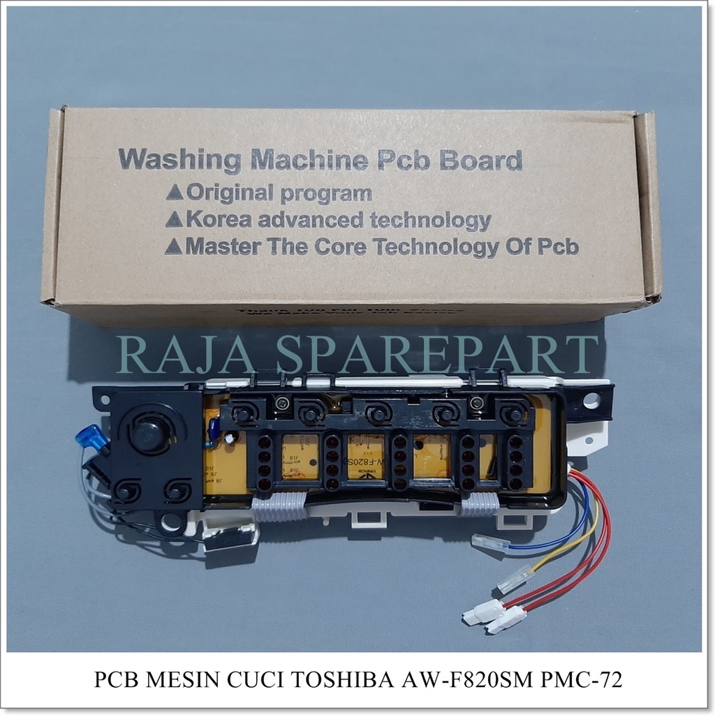 PCB/Panel/Modul Mesin Cuci Toshiba AW-F820SM, AW-A880SN, AW-E800SN, AW-F820M, AW-A820M PMC-72