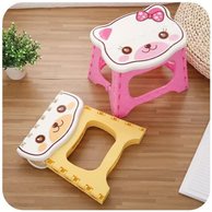 kursi lipat anak karakter / bangku lipat mini kartun / foldable chair