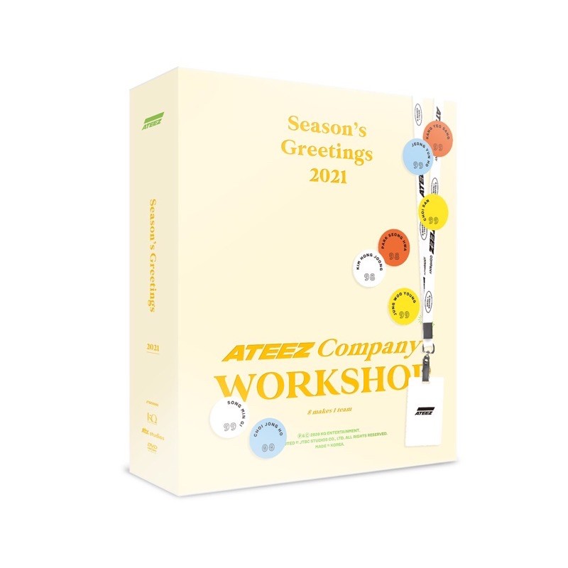 [READY INA] ATEEZ Season Greetings 2021 Sharing