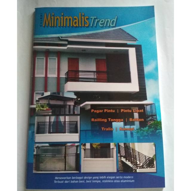 Buku katalog tralis pagar kanopi railing tangga balkon dll