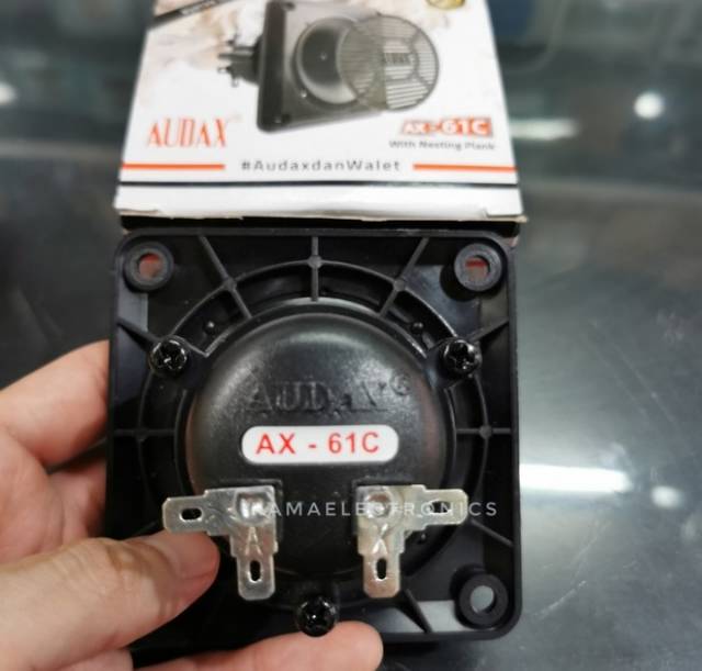 Tweeter Audax AX 61C SPEAKER PANGGIL WALET AX 61C 61C TUTUP ORI