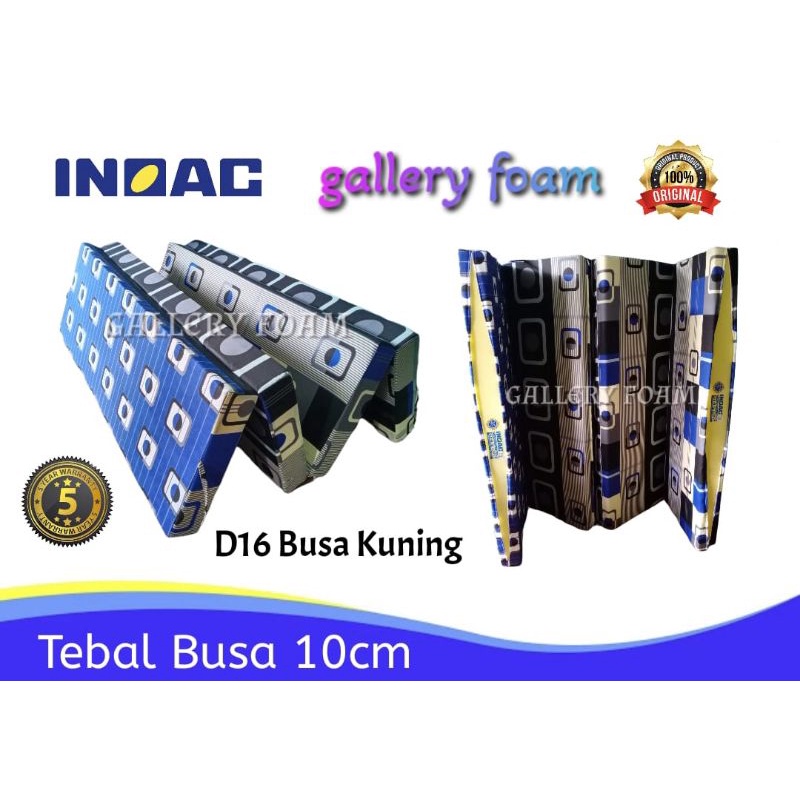 kasur lipat inoac density 16 ukr 200x180x10 & 200x80x10