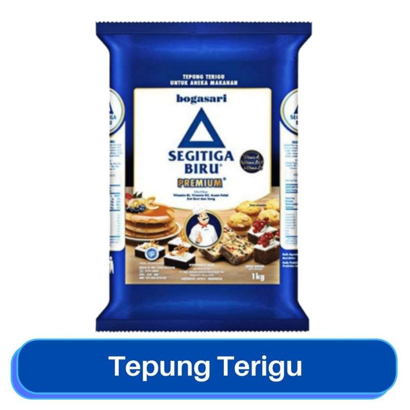 

Tepung segitiga Biru 1kg