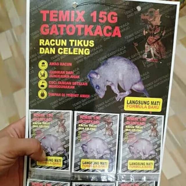 RACUN TIKUS TEMIX | Shopee Indonesia