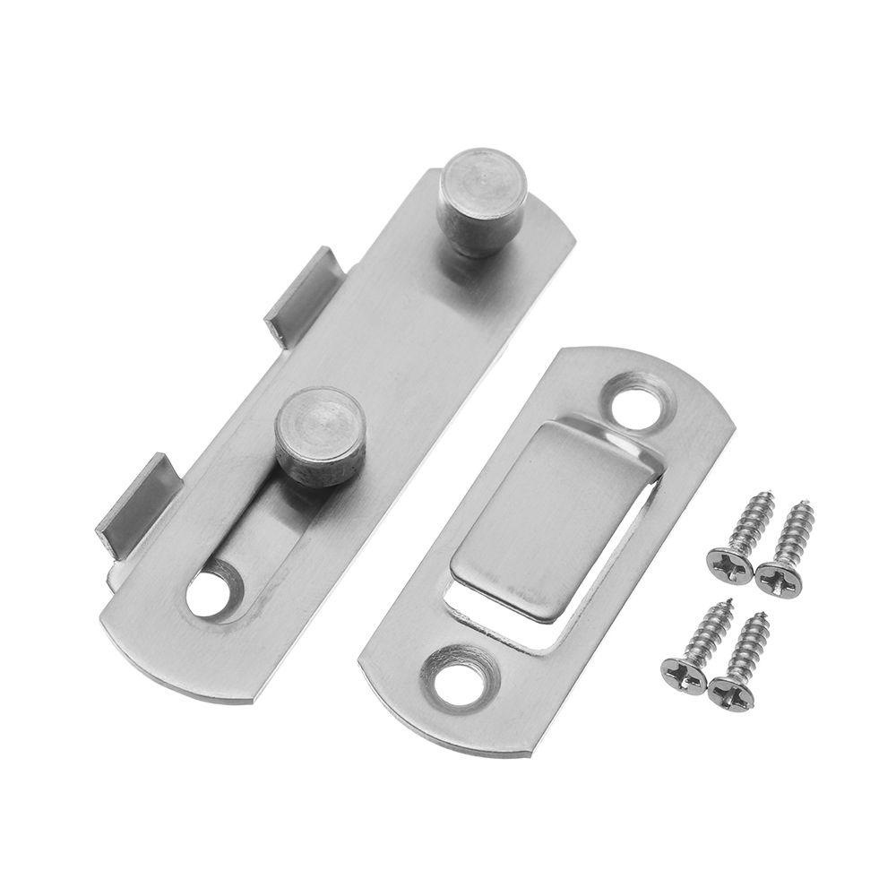 Preva Hasp Hinge Holder Skrup Sekrup Pengaman Gembok Stainless Steel Clasp Kabinet Catches