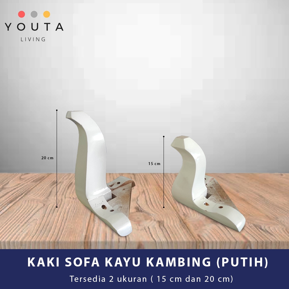 KAKI SOFA KAYU KAMBING