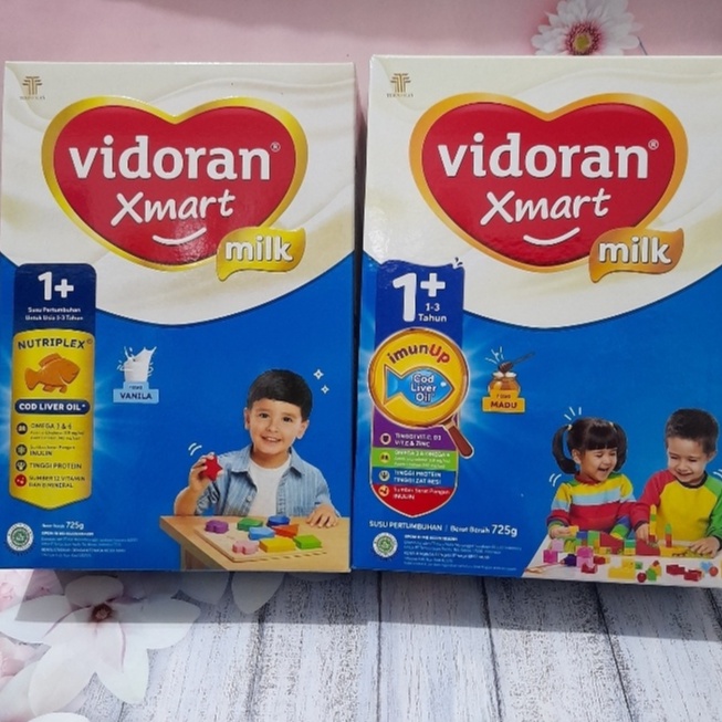 

Vidoran Xmart 1+/3+/5+ Rasa Madu/ Vanila/Coklat 700Gr