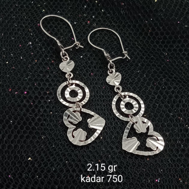 Anting Emas 17K - 2.15 gr Kadar 750 - 1141