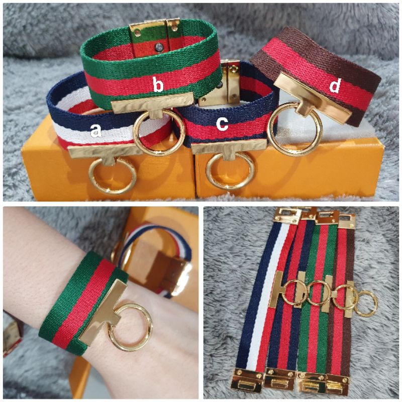 Gelang Guccixx Ring Premium Quality Tidak karatan Bracelet Branded band import Gp81