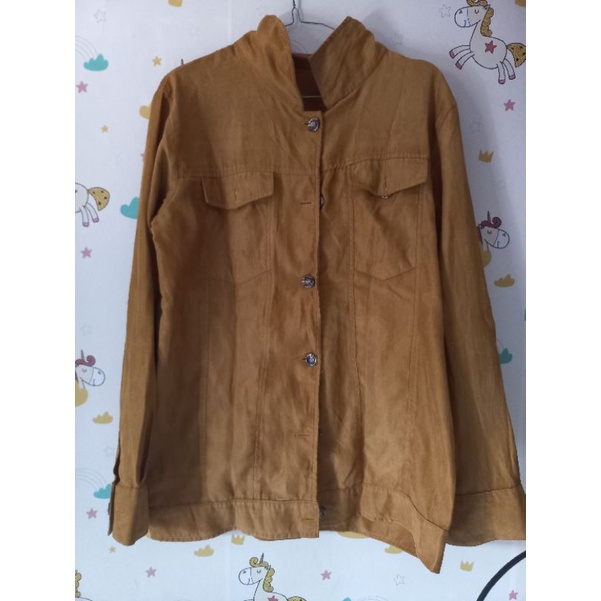 jaket bludru preloved