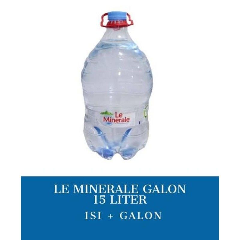 AIR LE MINERALE GALON 15 LITER