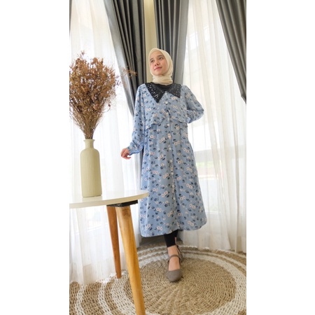 Tunik Bunga Import