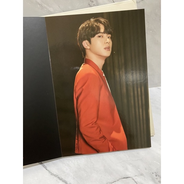 BTS map of the soul mots on:e postcard pc official jin seokjin 2 hybe ptd sys lys proof dalmajung