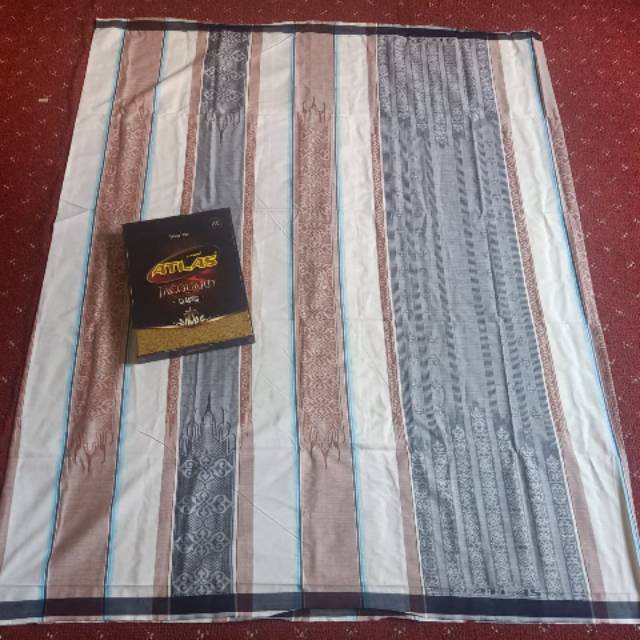 SARUNG ATLAS JAQUARD SONGKET CLASSIC ASLI