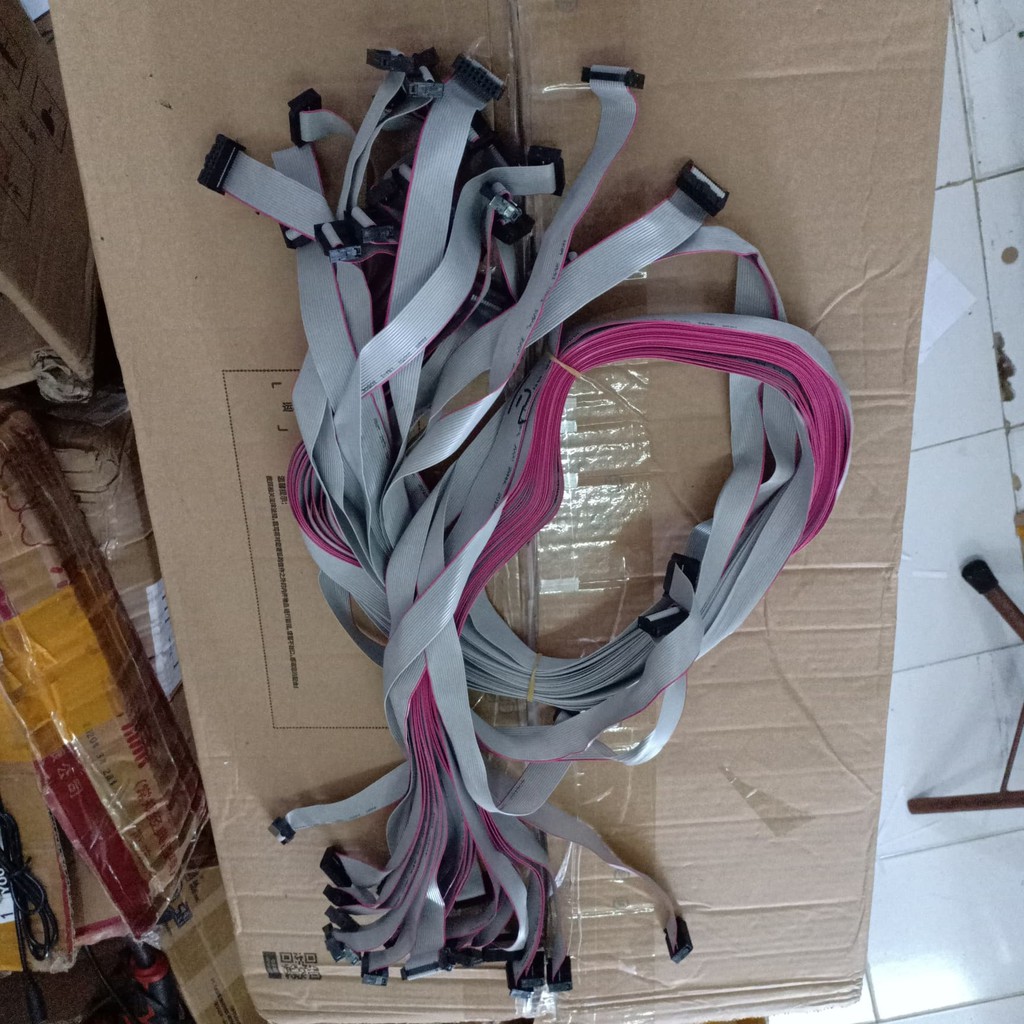HJUI- Kabel Data 120CM Communication Cable Panel Module Modul LED P10 P8 P5 P4 P2.5 P4.75 P7.62