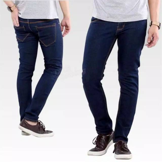 Celana Jeans Slimfit Hitam dengan Desain Elegan untuk Pria Trendy SEDANG LARIS!! Celana Jeans Slimfit Denim Hitam / Celana Panjang Pria Jeans Black