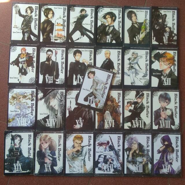 Komik black butler set