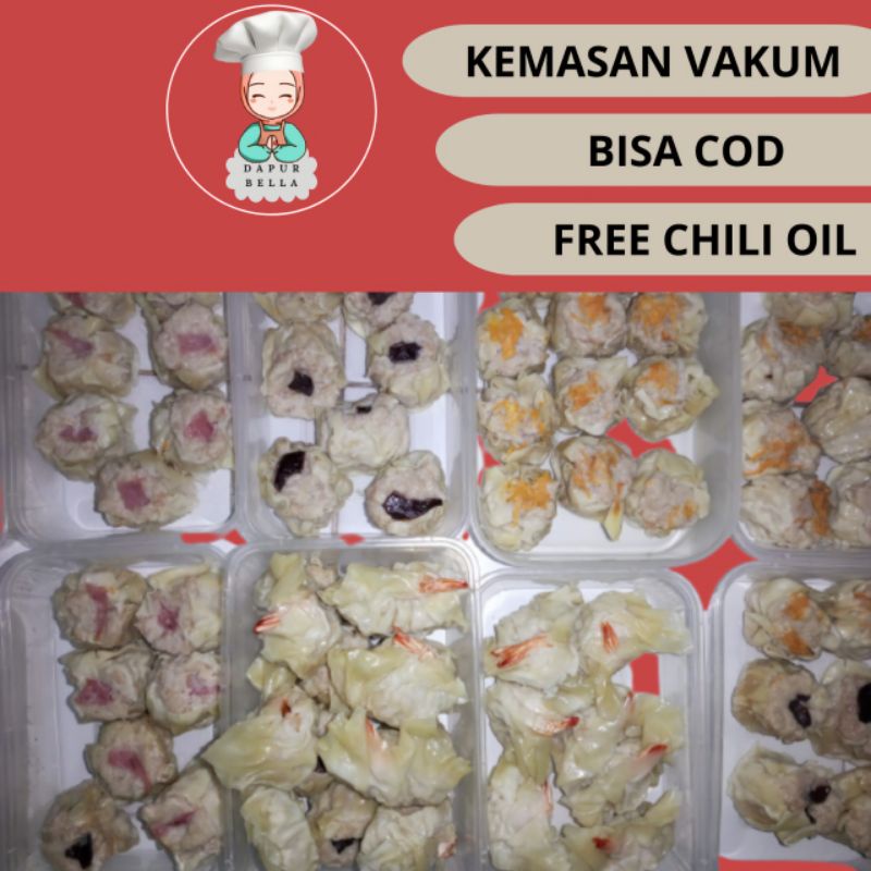 

[BISA COD] Dimsum Ayam Frozen Ukuran Besar