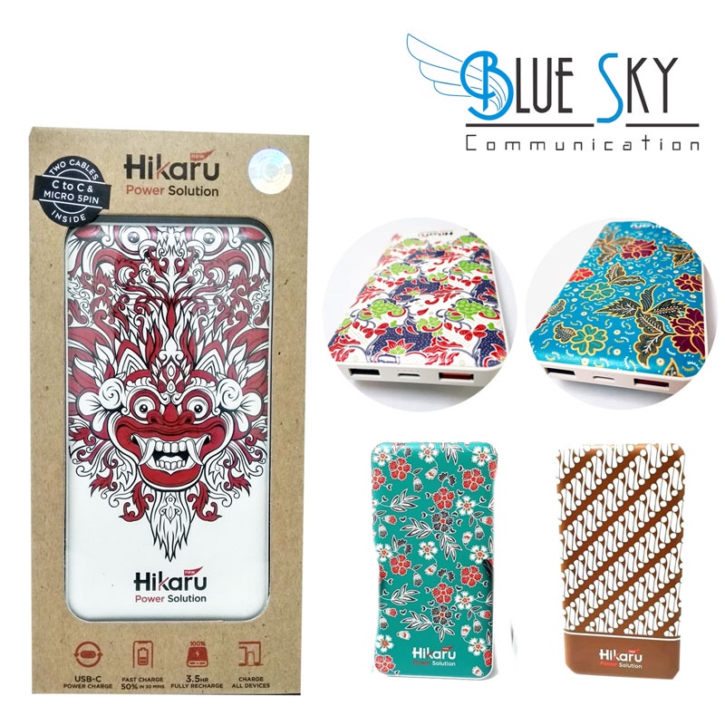 POWER BANK HIKARU MOTIF 10.000MAH