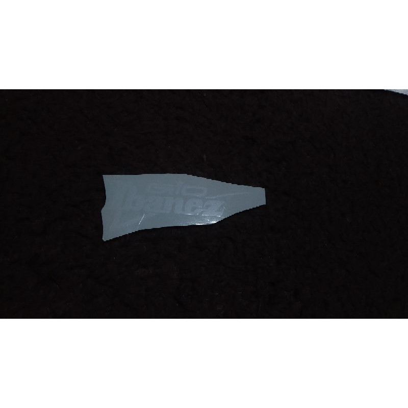 stiker water Slide decal logo ibanez gio spesial white