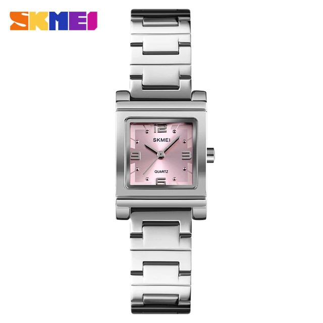 Jam Tangan Wanita / SKMEI 1388 Analog Stainless Steel / Jam Tangan Analog Original / SKMEI